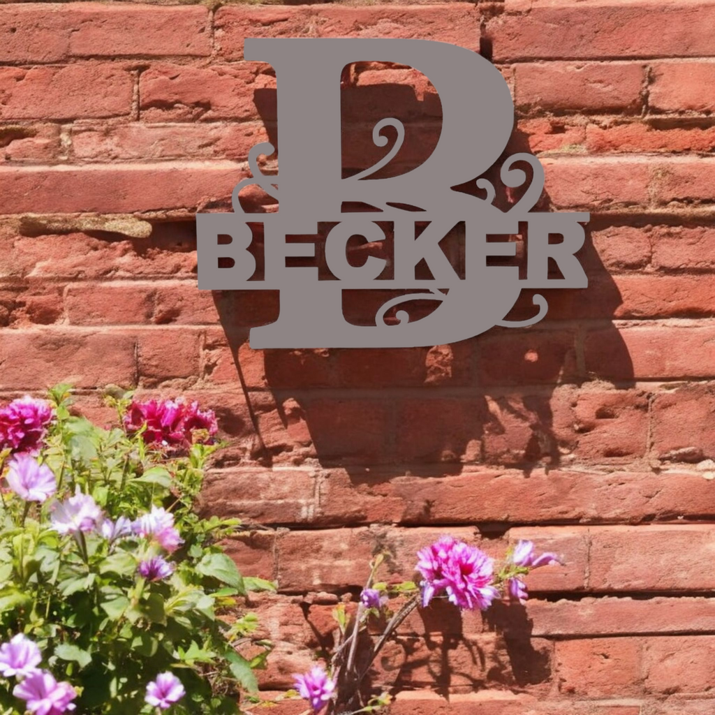 XXL Personalisiertes Namensschild Hauswand Groß WallArt benutzerdefiniert Barschild Gartenschild Geschenke