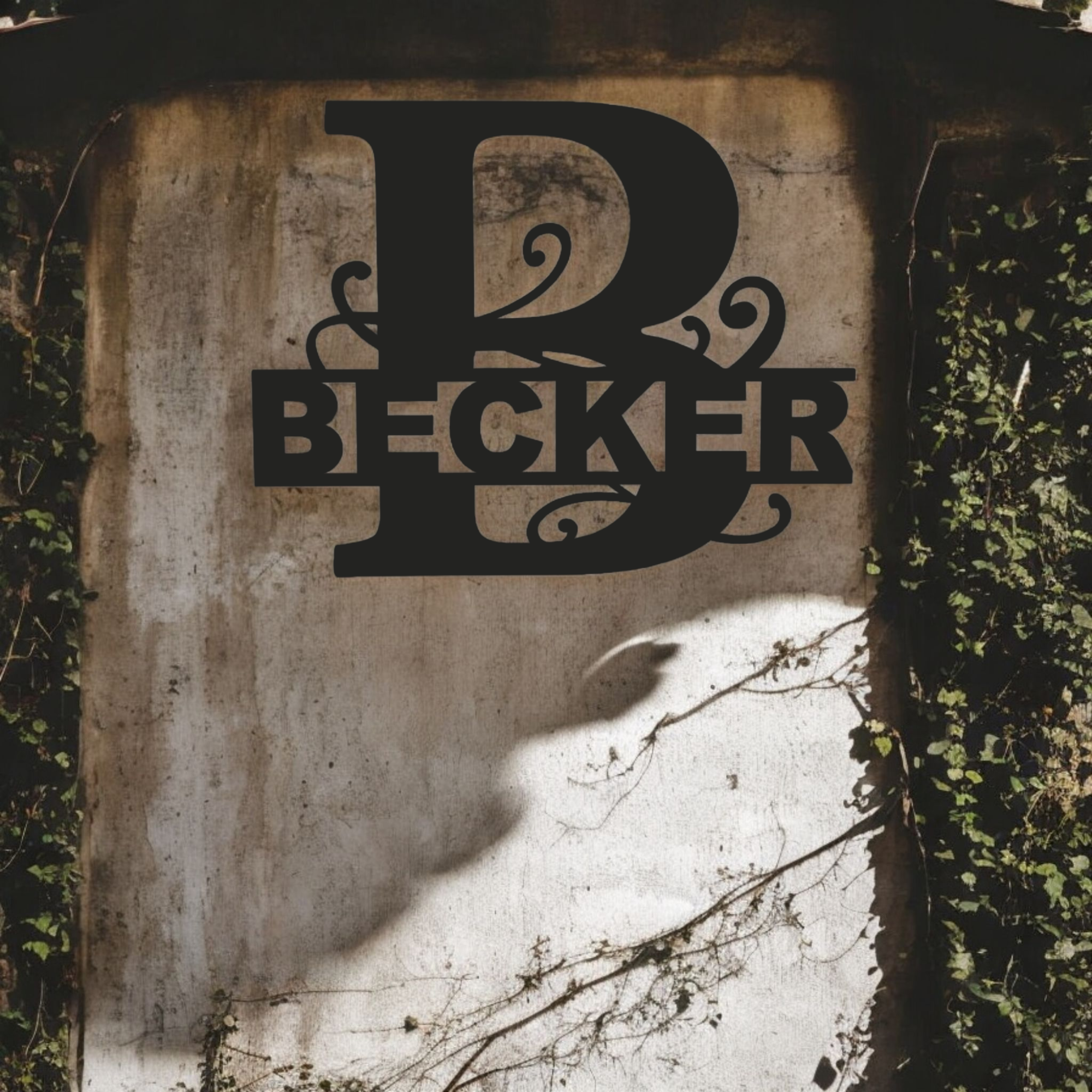 XXL Personalisiertes Namensschild Hauswand Groß WallArt benutzerdefiniert Barschild Gartenschild Geschenke